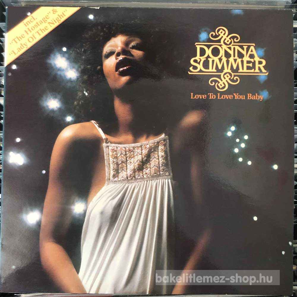 Donna Summer Love To Love You Baby DE Bakelit Lemez Shop