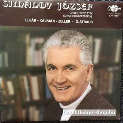 Simándy József - Operettrészletek  LP (vinyl) bakelit lemez