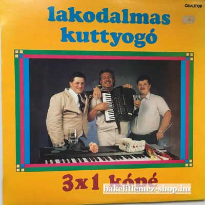3x1 Kópé - Lakodalmas Kuttyogó  LP (vinyl) bakelit lemez