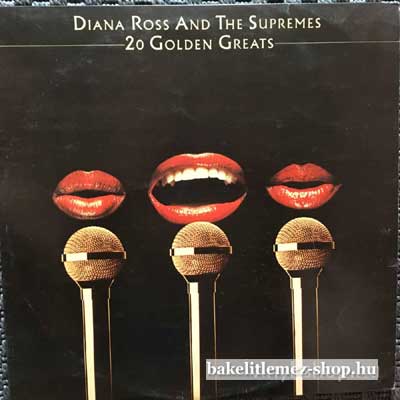Diana Ross & The Supremes - 20 Golden Greats  LP (vinyl) bakelit lemez