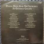 Diana Ross & The Supremes  20 Golden Greats  LP