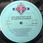 Donna Summer  The Greatest Hits Of Donna Summer  LP