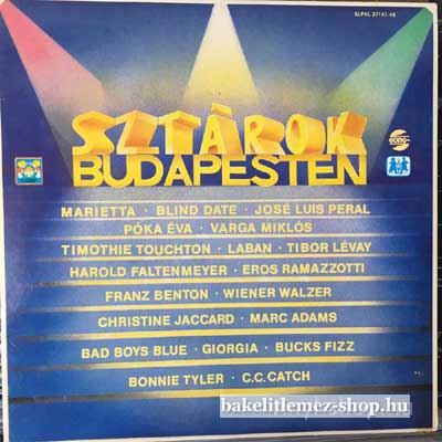 Various - Sztárok Budapesten  DLP (vinyl) bakelit lemez