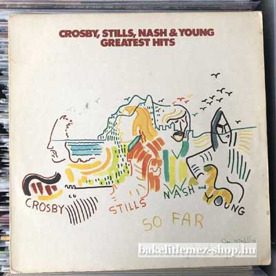 Crosby, Stills, Nash & Young - Greatest Hits  LP (vinyl) bakelit lemez