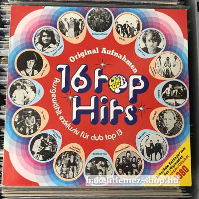 Various - 16 Top Hits - September Oktober 1980  LP (vinyl) bakelit lemez