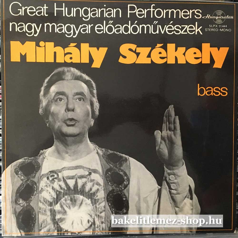 Mihály Székely - Mihály Székely Bass