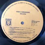 Dalida  Gigi LAmoroso  LP