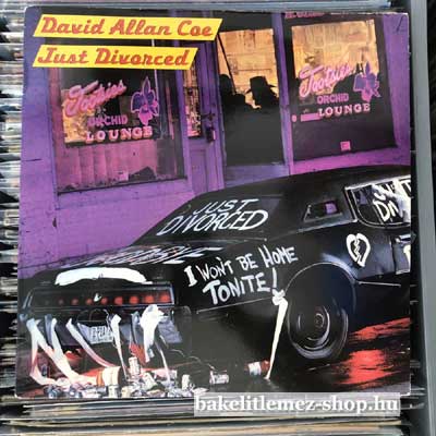 David Allan Coe - Just Divorced  LP (vinyl) bakelit lemez