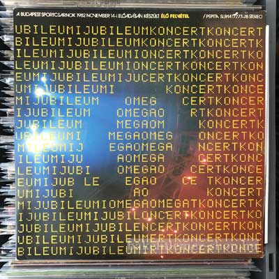 Omega - Jubileumi Koncert  DLP (vinyl) bakelit lemez