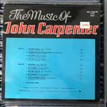 The Splash Band  The Music Of John Carpenter  LP