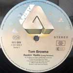 Tom Browne  Rockin Radio  (12", Maxi)