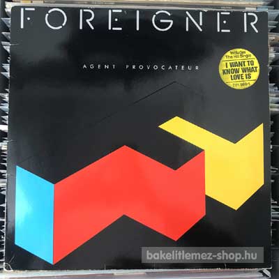 Foreigner - Agent Provocateur  LP (vinyl) bakelit lemez