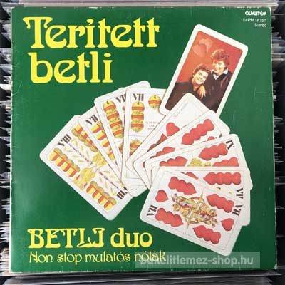 Betli Duo - Terített Betli (Non Stop Mulatós Nóták)  LP (vinyl) bakelit lemez
