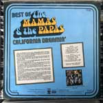 The Mamas & The Papas  Best Of - California Dreamin  LP