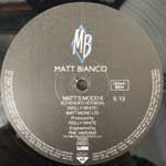 Matt Bianco  Half A Minute  (12")