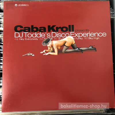 Caba Kroll Presents DJ Todde - Disco Experience  (12") (vinyl) bakelit lemez