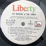 Ike & Tina Turner  Get Back  (LP, Comp)