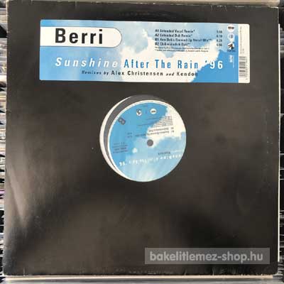 BERRi - Sunshine After The Rain 96  (12") (vinyl) bakelit lemez