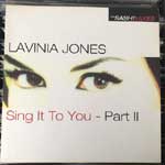 Lavinia Jones - Sing It To You - Part II (The Sash! Mixes)