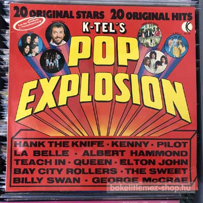 Various - Pop Explosion  (LP, Comp) (vinyl) bakelit lemez
