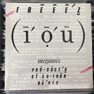 Freeez - I.O.U. (Megamix)  (12") (vinyl) bakelit lemez
