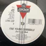 Fine Young Cannibals  Dont Look Back  (12", Single)
