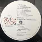 Simple Minds  All The Things She Said  (12", Single)