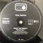 Paul Parker  Right On Target  (12")