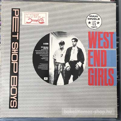 Pet Shop Boys - West End Girls  (12", Maxi) (vinyl) bakelit lemez