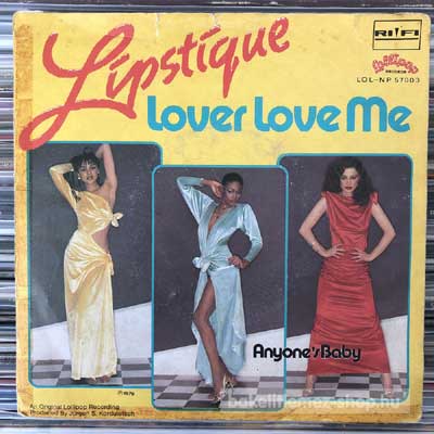 Lipstique - Lover Love Me  SP (vinyl) bakelit lemez