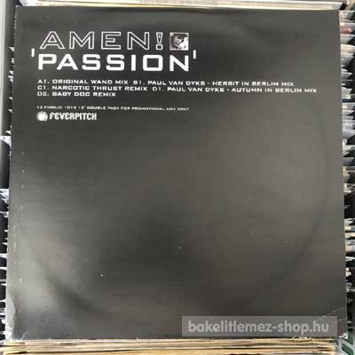 Amen UK - Passion  (2x12", Promo) (vinyl) bakelit lemez