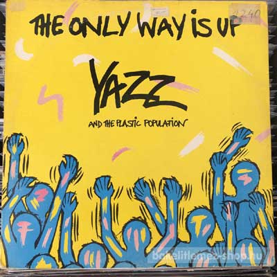 Yazz And The Plastic Population - The Only Way Is Up  (12", Maxi, Blue) (vinyl) bakelit lemez
