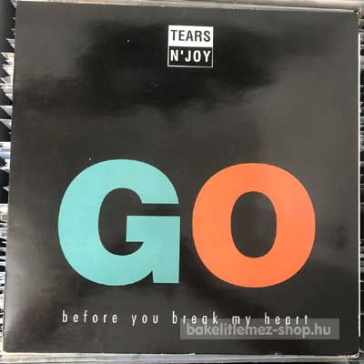 Tears N Joy- Lian Ross - Go Before You Break My Heart  (12", Maxi) (vinyl) bakelit lemez