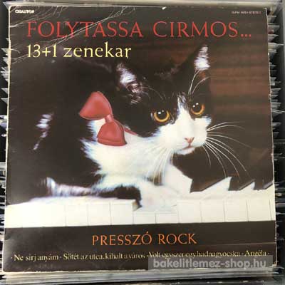 13 + 1 Zenekar - Folytassa Cirmos  LP (vinyl) bakelit lemez