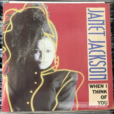 Janet Jackson - When I Think Of You  (12", Single) (vinyl) bakelit lemez