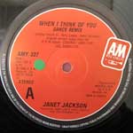 Janet Jackson  When I Think Of You  (12", Single)