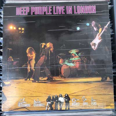 Deep Purple - Live In London  (LP, Album) (vinyl) bakelit lemez