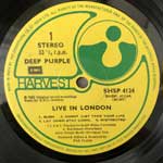 Deep Purple  Live In London  (LP, Album)