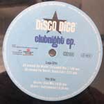 Disco Dice  Clubnight EP. Remixes  (12", EP)