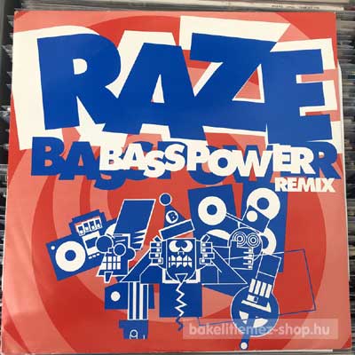Raze - Bass Power (Remix)  (12") (vinyl) bakelit lemez