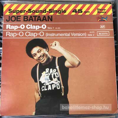 Joe Bataan - Rap-O Clap-O  (12") (vinyl) bakelit lemez