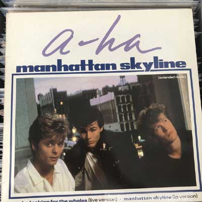 a-ha - Manhattan Skyline (Extended Remix)  (12") (vinyl) bakelit lemez