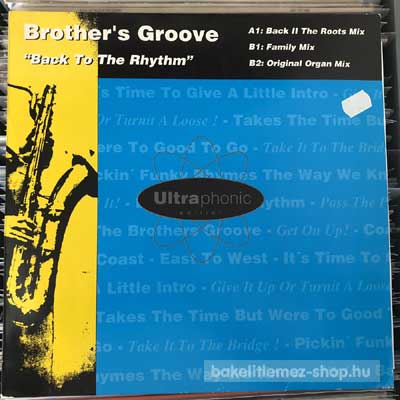 Brother s Groove - Back To The Rythm  (12") (vinyl) bakelit lemez