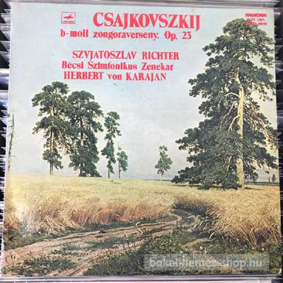 Csajkovszkij, Bécsi Szimfonikus Zenekar - Karajan - B-Moll Zongoraverseny  LP (vinyl) bakelit lemez