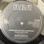 Rick Astley  Whenever You Need Somebody  (12", Single)