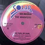 The Whispers  No Pain, No Gain  (12")