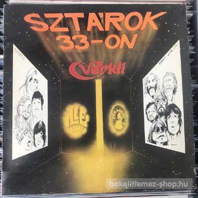 Verkli - Sztárok 33-on  LP (vinyl) bakelit lemez