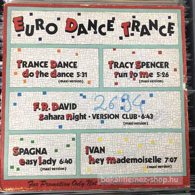 Various - Euro Dance Trance  (12") (vinyl) bakelit lemez