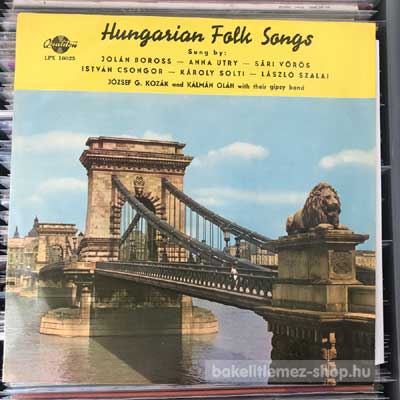 Various - Hungarian Folk Songs  LP (vinyl) bakelit lemez