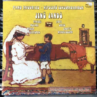 Jenö Jandó - Népszerű Zongoradarabok  LP (vinyl) bakelit lemez